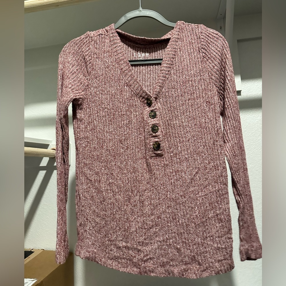 Small the loft crew neck sweater